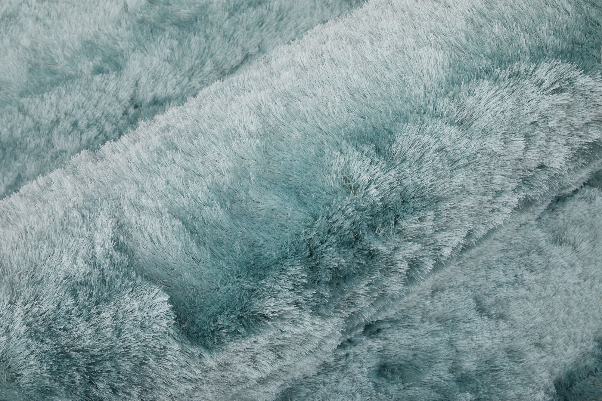 Image 6 Indochine Solid Hand Tufted Blue Area Rug 4550F 8' x 8' Round more views