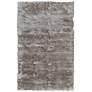 Indochine Solid Hand Tufted Gray Area Rug 4550F 4'-9" x 7'-6"