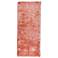 Indochine Solid Hand Tufted Pink Area Rug 4550F 2'-6" x 6'
