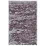2_Indochine Solid Hand Tufted Purple Area Rug 4550F 4'-9" x 7'-6"