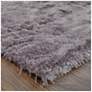 Thumbnail4 of Indochine Solid Hand Tufted Purple Area Rug 4550F 4'-9" x 7'-6" more views