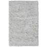 Indochine Solid Hand Tufted White Area Rug 4550F 3'-6" x 5'-6"