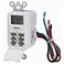 Indoor Wire-In Weekly Digital Wall Switch Timer 120V