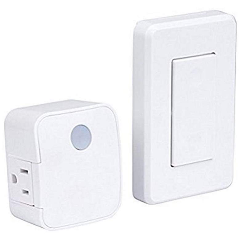Image 1 Indoor Wireless RF Plug-In Light Control Switch Receiver