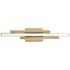 Indra 24" Wide Satin Brass LED Bath Vanity Light