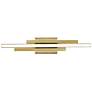 4_Indra 24" Wide Satin Brass LED Bath Vanity Light more views