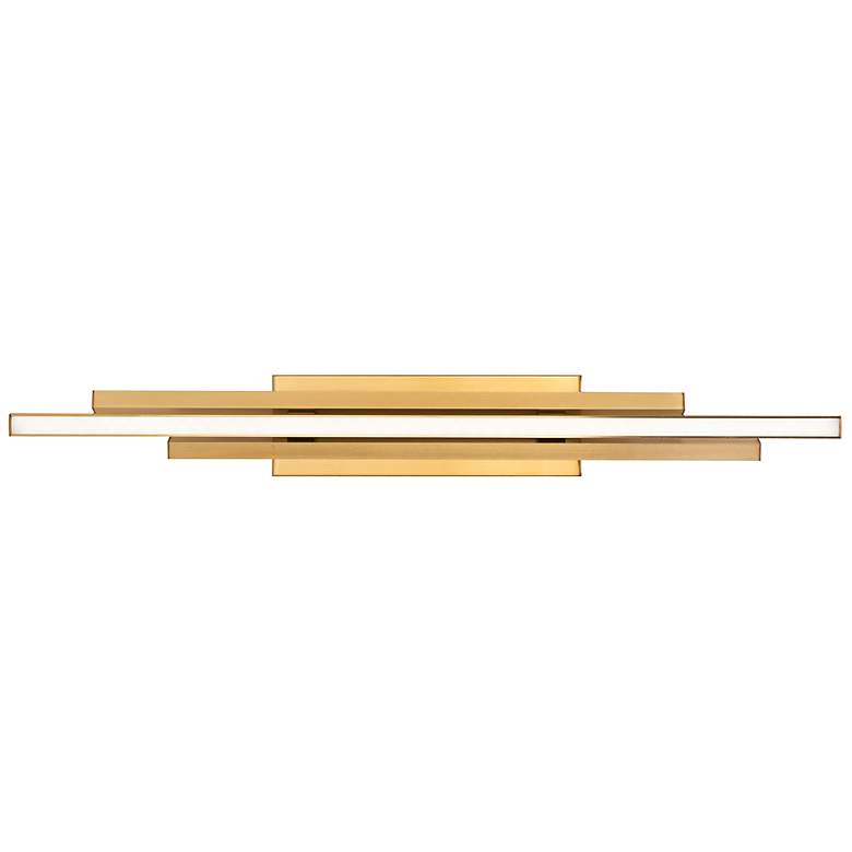 Image 5 Indra 36" LED Vanity - Satin Brass more views
