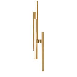 Indra 4" Satin Brass LED Pendant