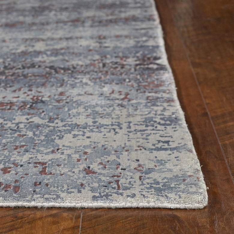Image 2 Indulge 0801 5'x7' Slate Pulse Area Rug more views