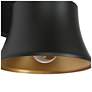 5_Indus 1-Light 5.9" Wide Black and Gold Bath Light more views