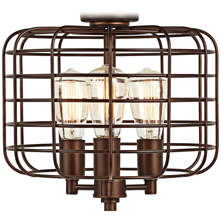 Cage Oil Rubbed Bronze Led