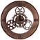 Industrial Cog 30" Round Wall Clock