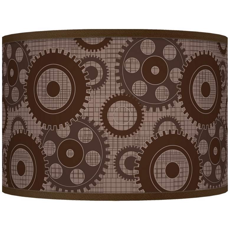 Image 1 Industrial Gears Giclee Shade 12x12x8.5 (Spider)
