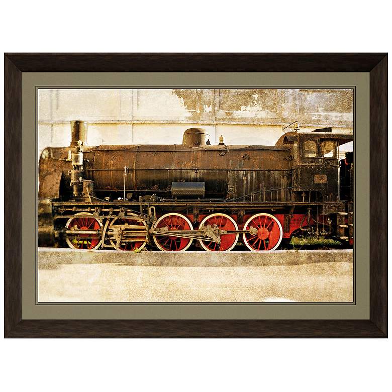 Image 1 Industrial Journey 44"W x 32"H Framed Art