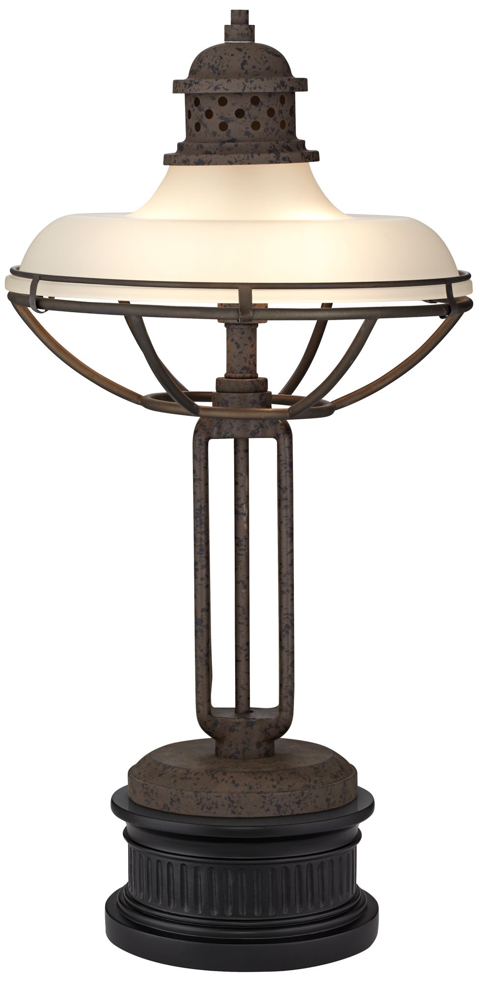 industrial metal table lamp