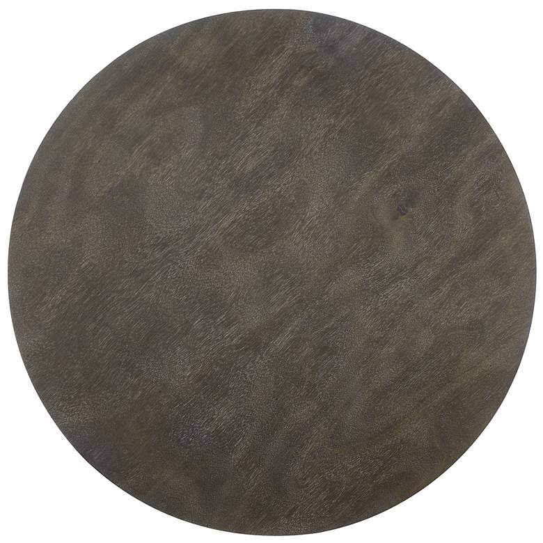 Image 2 Industrial Smokey Walnut 3-Piece Coffee and End Table Set more views
