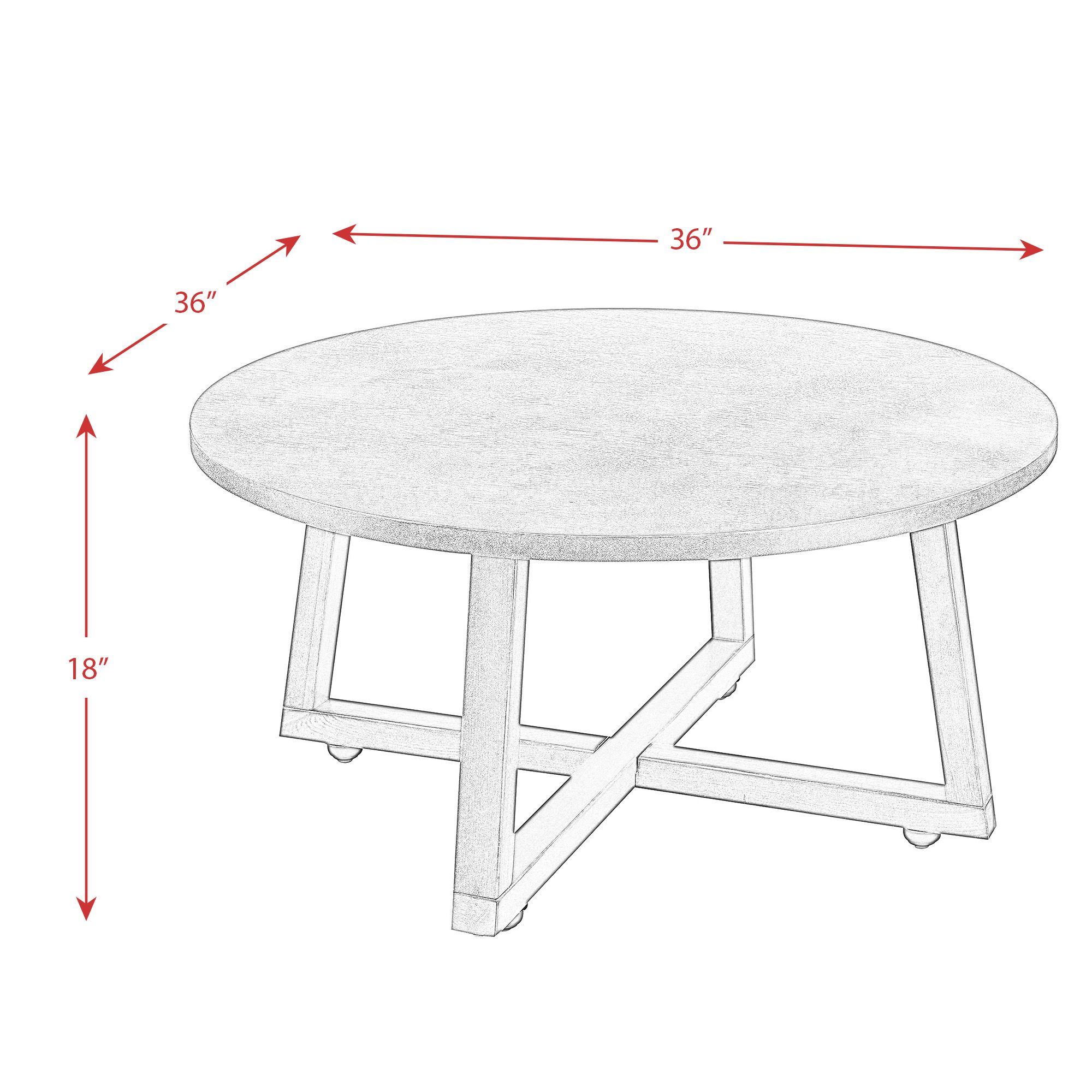 Industrial Smokey Walnut 3-Piece Coffee and End Table Set