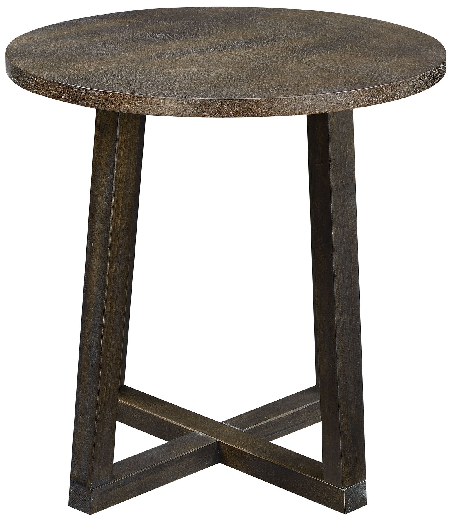 Industrial Smokey Walnut 3-Piece Coffee and End Table Set