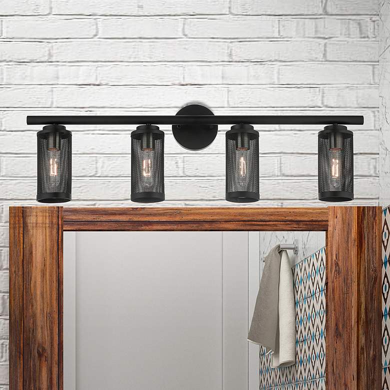 Image 1 Industro 4 Light Black Bath Vanity