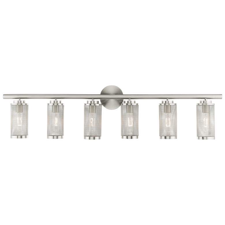 Image 1 Industro 6 Light Brushed Nickel Bath Vanity