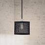1_Industry 1 Light Black Pendant
