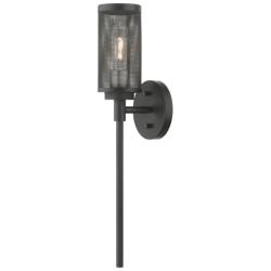 Industry 1 Light Black Wall Sconce