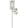 Industry 1 Light Brushed Nickel Wall Sconce