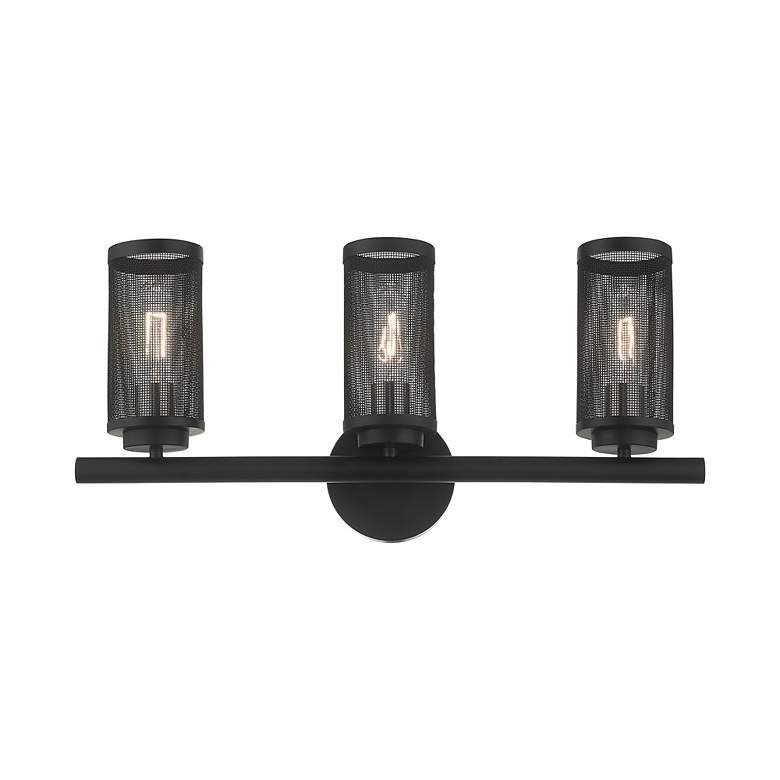 Image 6 Industry 3 Light Black Bath Vanity more views
