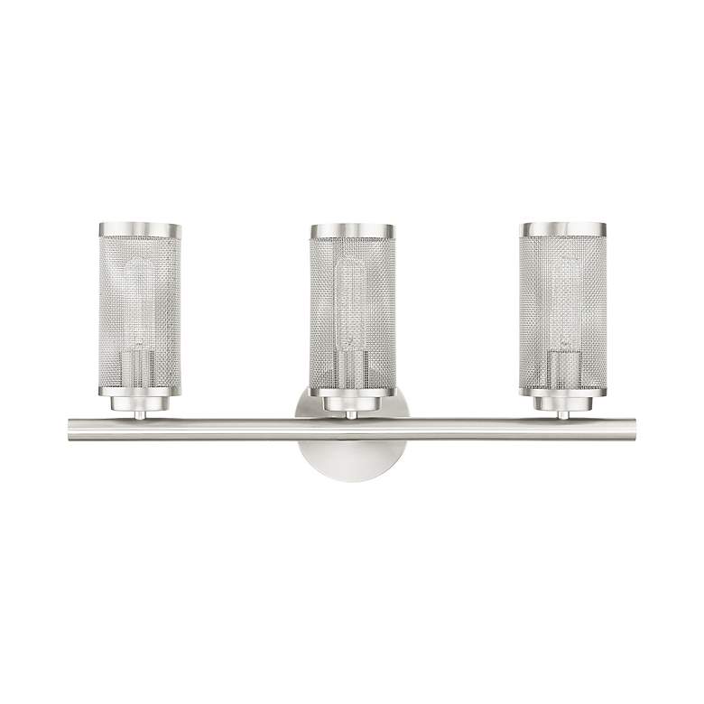 Image 3 Industry 3 Light Brushed Nickel Bath Vanity more views