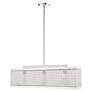 5_Industry 3 Light Brushed Nickel Chandelier more views