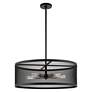 7_Industry 5 Light Black Chandelier more views