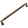 Indy Antique English Metal 19" Wide Cylinder Appliance Pull