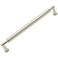 Indy Polished Nickel Metal 10 1/2"W Cylinder Cabinet Pull