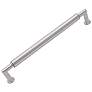 Indy Satin Nickel Metal 10 1/2" Wide Cylinder Cabinet Pull
