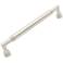 Indy Satin Nickel Metal 13" Wide Cylinder Appliance Pull