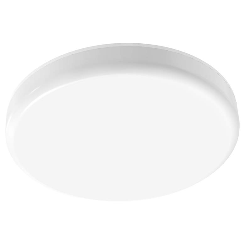 Image 2 Infinite Frameless 16" Large White LED Flush Mount more views