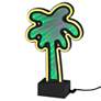 3_Infinity 10 1/2" High Neon Palm Tree LED Accent Table Lamp