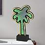 2_Infinity 10 1/2" High Neon Palm Tree LED Accent Table Lamp