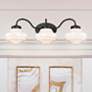 2_Ingalls 27 1/2" Wide Matte Black 3-Light Vanity Bath Light