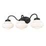 5_Ingalls 27 1/2" Wide Matte Black 3-Light Vanity Bath Light more views