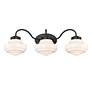 6_Ingalls 27 1/2" Wide Matte Black 3-Light Vanity Bath Light more views