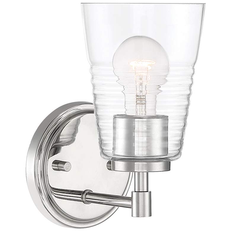 Image 1 Ingo 1 Light Polished Nickel Wall Sconce