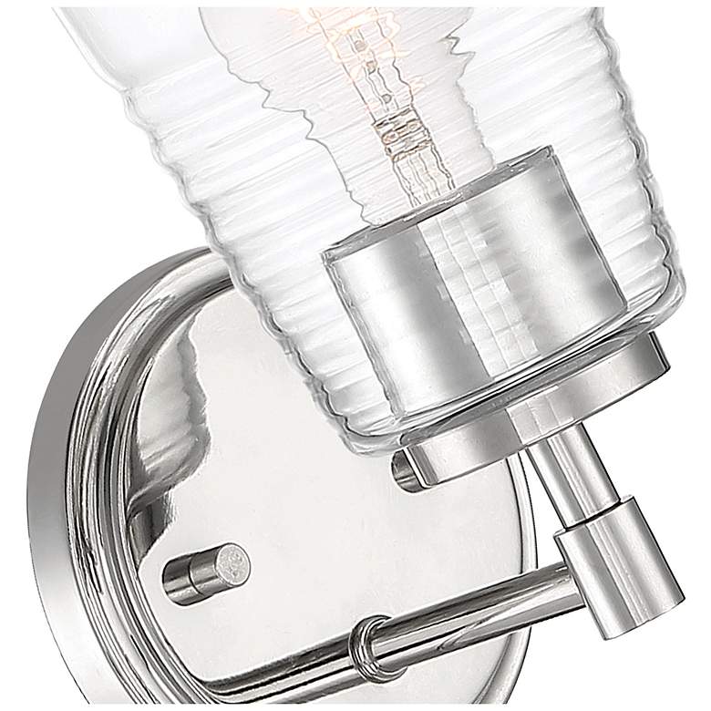 Image 5 Ingo 1 Light Polished Nickel Wall Sconce more views