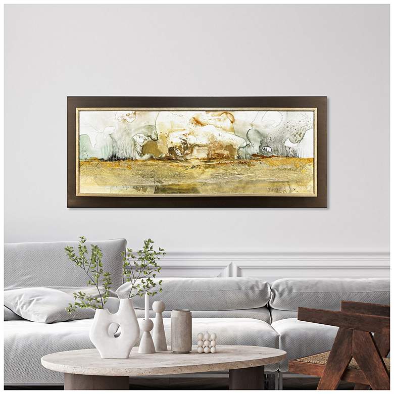Image 4 Ink Impressions II 52"W x 22"H Wall Sculpture more views