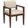 INK+IVY Beige Benson Upholstered Dining Chairs with Arms (Set of 2)