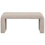 Thumbnail2 of INK+IVY Beige Steve Boucle Waterfall Bench