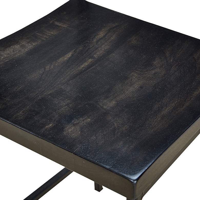 Image 3 INK+IVY Black Tacoma 24 inch Counter stool more views