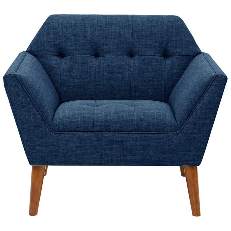 Image 1 INK+IVY Blue Newport Lounge Chair