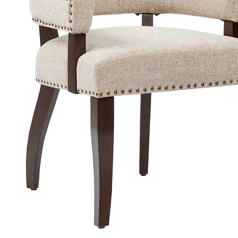 Image 4 INK + IVY Brooklyn Cream Tufted Fabric Dining Chairs Set of 2 more views