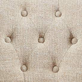 Image5 of INK + IVY Brooklyn Cream Tufted Fabric Dining Chairs Set of 2 more views